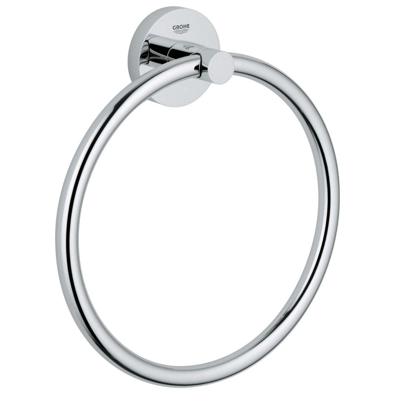 GROHE Essentials Wall Mounted Towel Ring & Reviews Wayfair